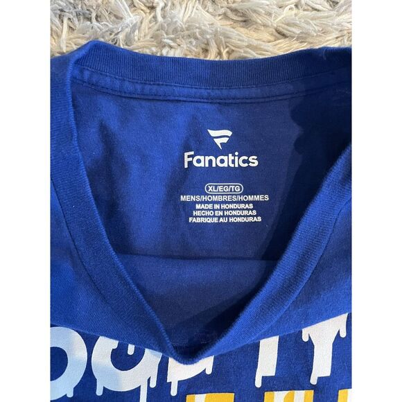 St. Louis Blues Fanatics NHL 2019 Stanley Cup Champions TShirt -Size XL - Picture 4 of 4